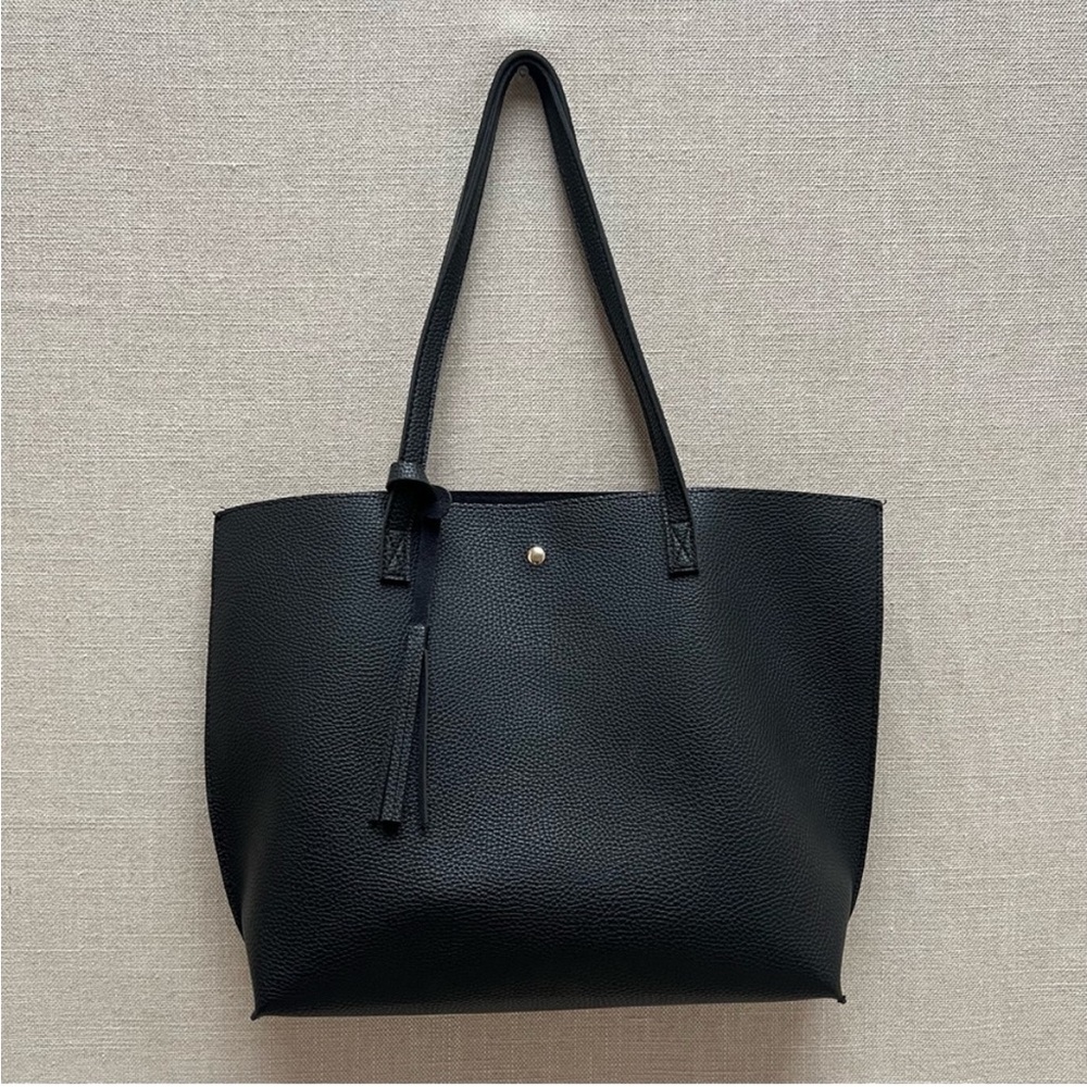 Unbranded Faux Leather Textured Shoulder Purse - Picture 2 of 4